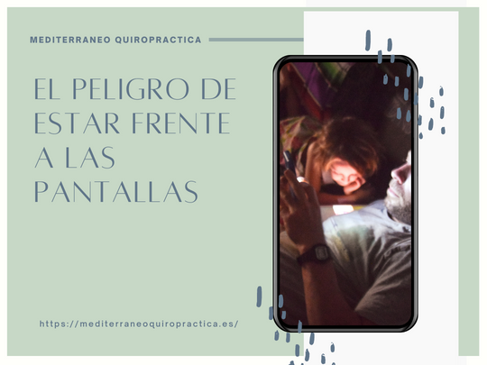 el peligro de estar frente a las pantallas