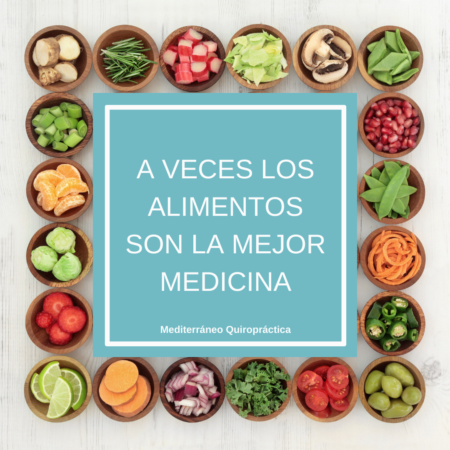 a veces los alimentos son la mejor medicina