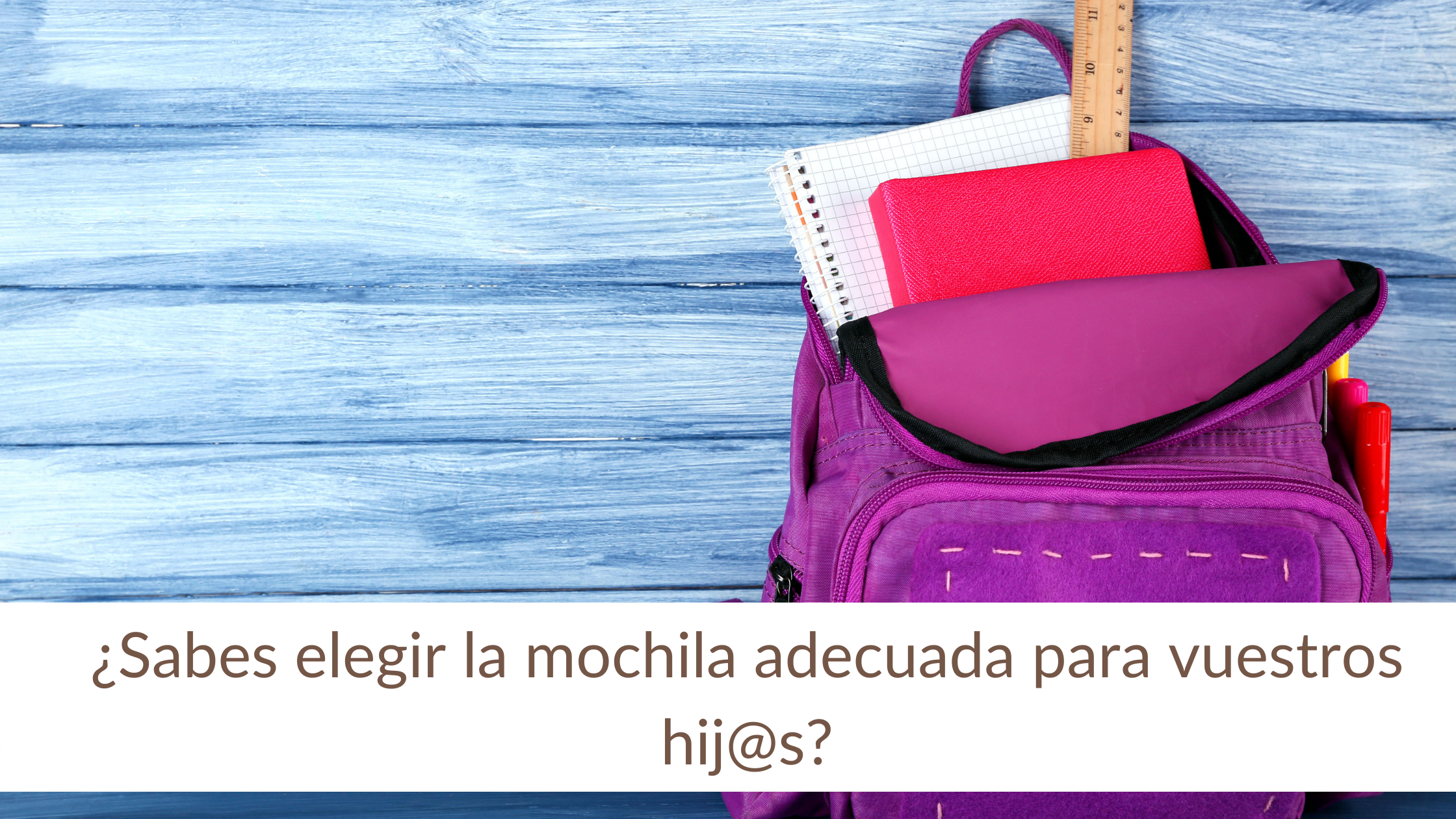 Banner Mochilas